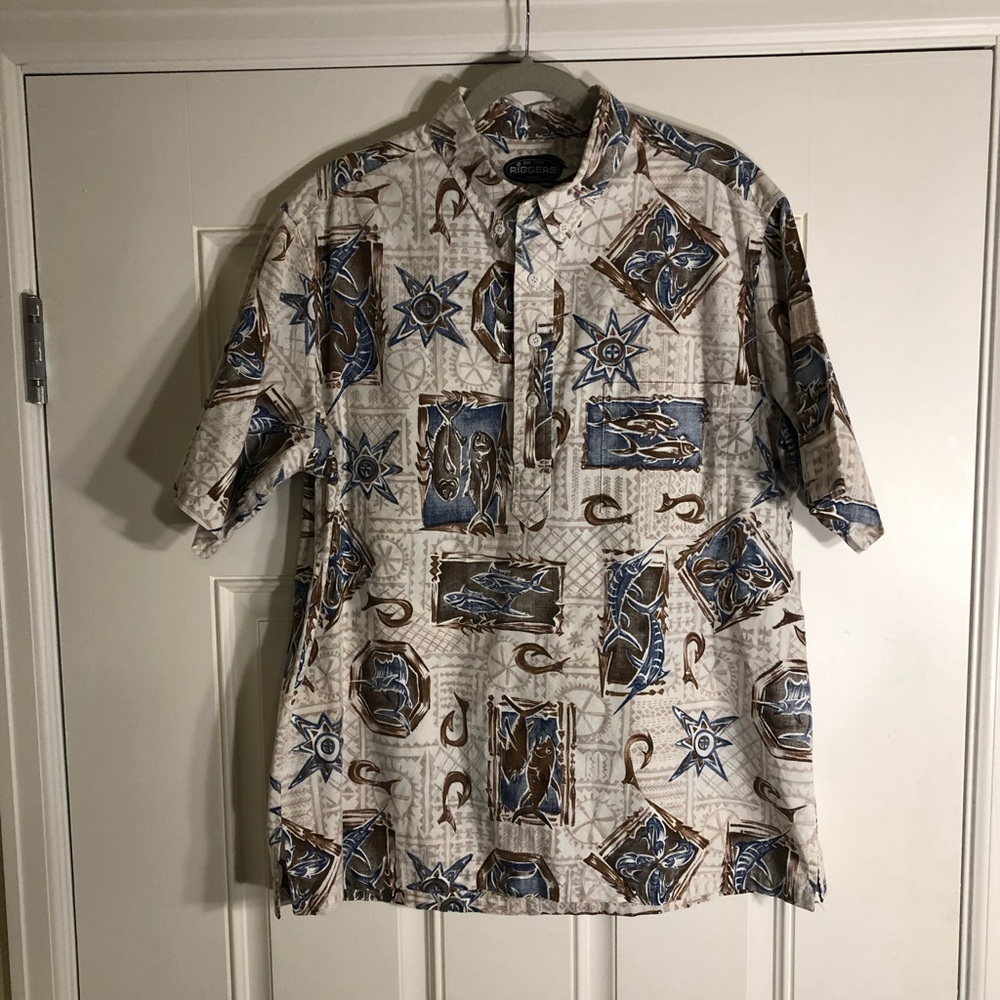 Vintage Riggers Hawaiian shirt